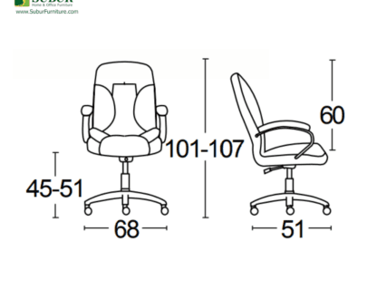 Kursi Kantor Savello tipe Nexstar LKC