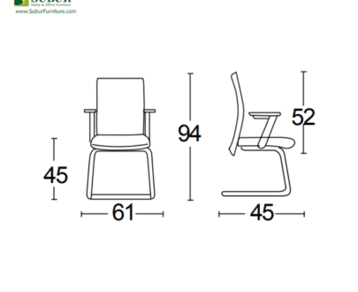 Kursi Kantor Savello tipe Combi PRO VT1A