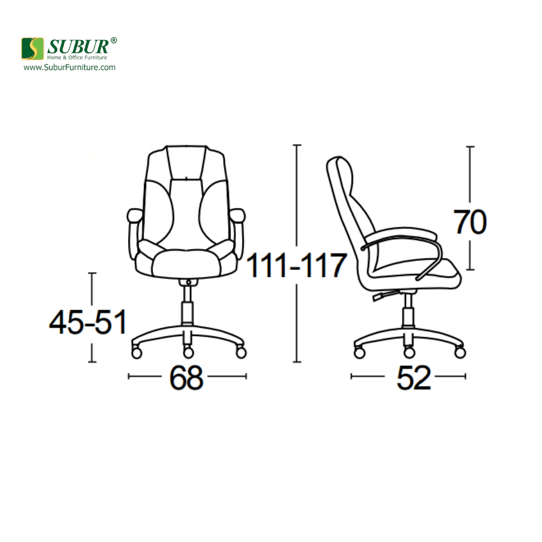 Kursi Kantor Savello tipe Nexstar HC