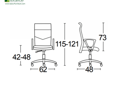 Kursi Kantor Savello tipe Majesty HK