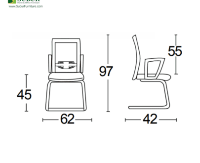 Kursi Kantor Savello tipe Legacy VT0