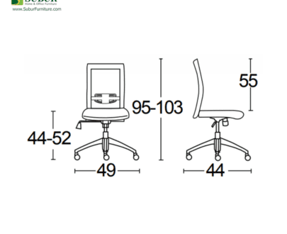 Kursi Kantor Savello tipe Legacy L