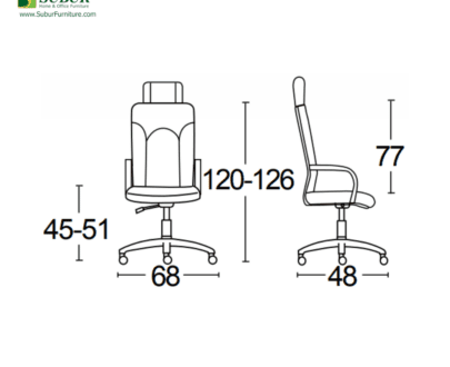 Kursi Kantor Savello tipe Lasso HKCA