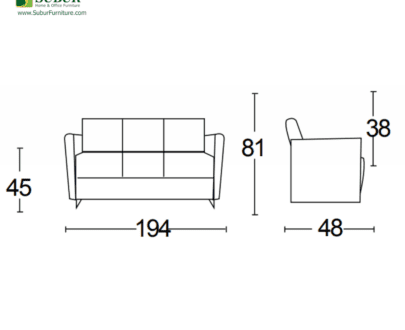 Sofa Kantor Savello tipe Jardin 03