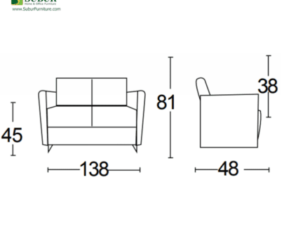 Sofa Kantor Savello tipe Jardin 02