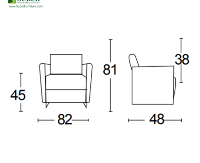 Sofa Kantor Savello tipe Jardin 01