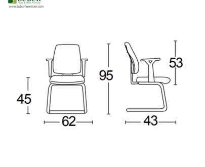 Kursi Kantor Savello tipe Impresa PRO VT1