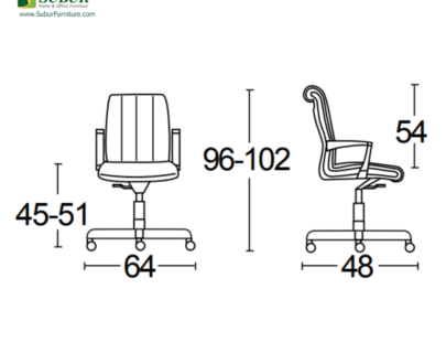 Kursi Kantor Savello tipe Diploma LKCA