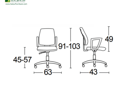 Kursi Kantor Savello tipe Impresa LT0
