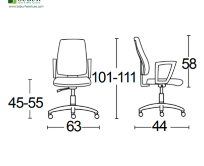 Kursi Kantor Savello tipe Impresa HT0