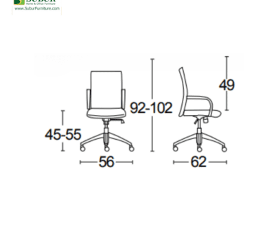 Kursi Kantor Savello tipe Superstar G
