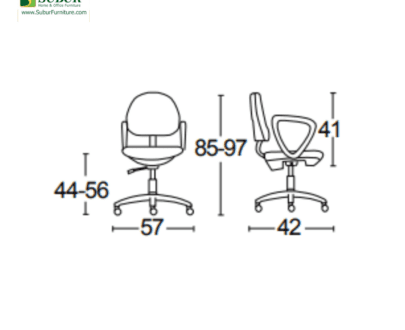 Kursi Kantor Savello tipe Sigma GT0