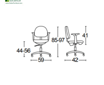 Kursi Kantor Savello tipe Sigma GT1