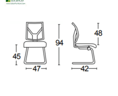Kursi Kantor Savello tipe Senza V
