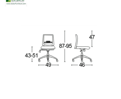 Kursi Kantor Savello tipe Xilo PRO L