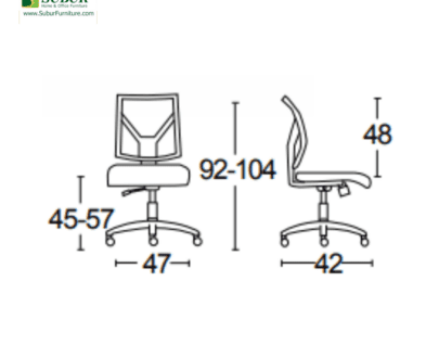 Kursi Kantor Savello tipe Senza G