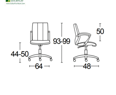 Kursi Kantor Savello tipe Salvo LKA