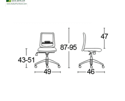 Kursi Kantor Savello tipe Xilo L