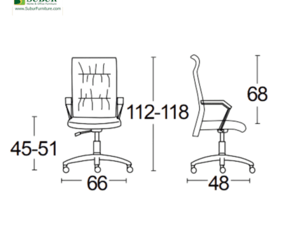 Kursi Kantor Savello tipe Reputo HKCA
