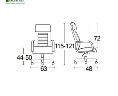 Kursi Kantor Savello tipe Platinum HKCA