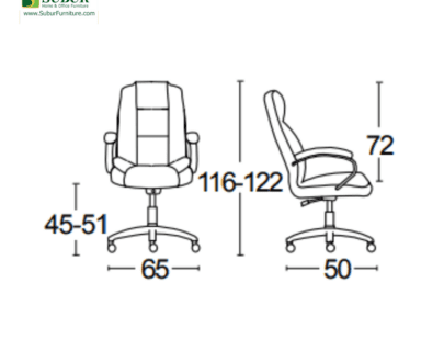 Kursi Kantor Savello tipe Vineo HA