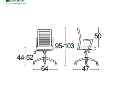 Kursi Kantor Savello tipe Vienta LTZ
