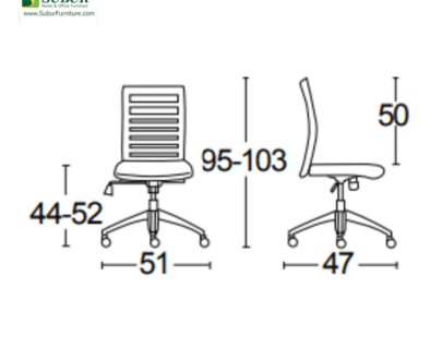 Kursi Kantor Savello tipe Vienta LA