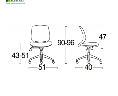 Kursi Kantor Savello tipe Sirro PRO GA