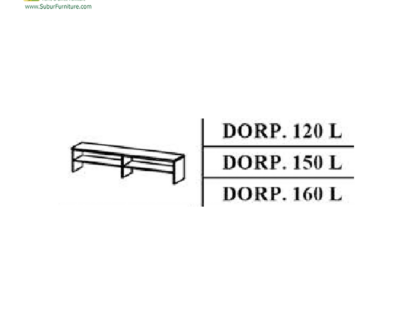 Meja Kantor Donati DORP 120 L, DORP 150 L & DORP 160 L