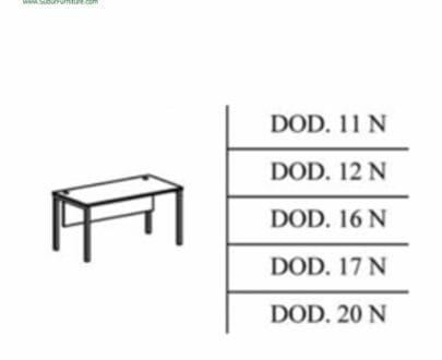 Meja Kerja Kantor Donati type DOD 11 N