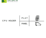 Charlotte Series CPU Holder