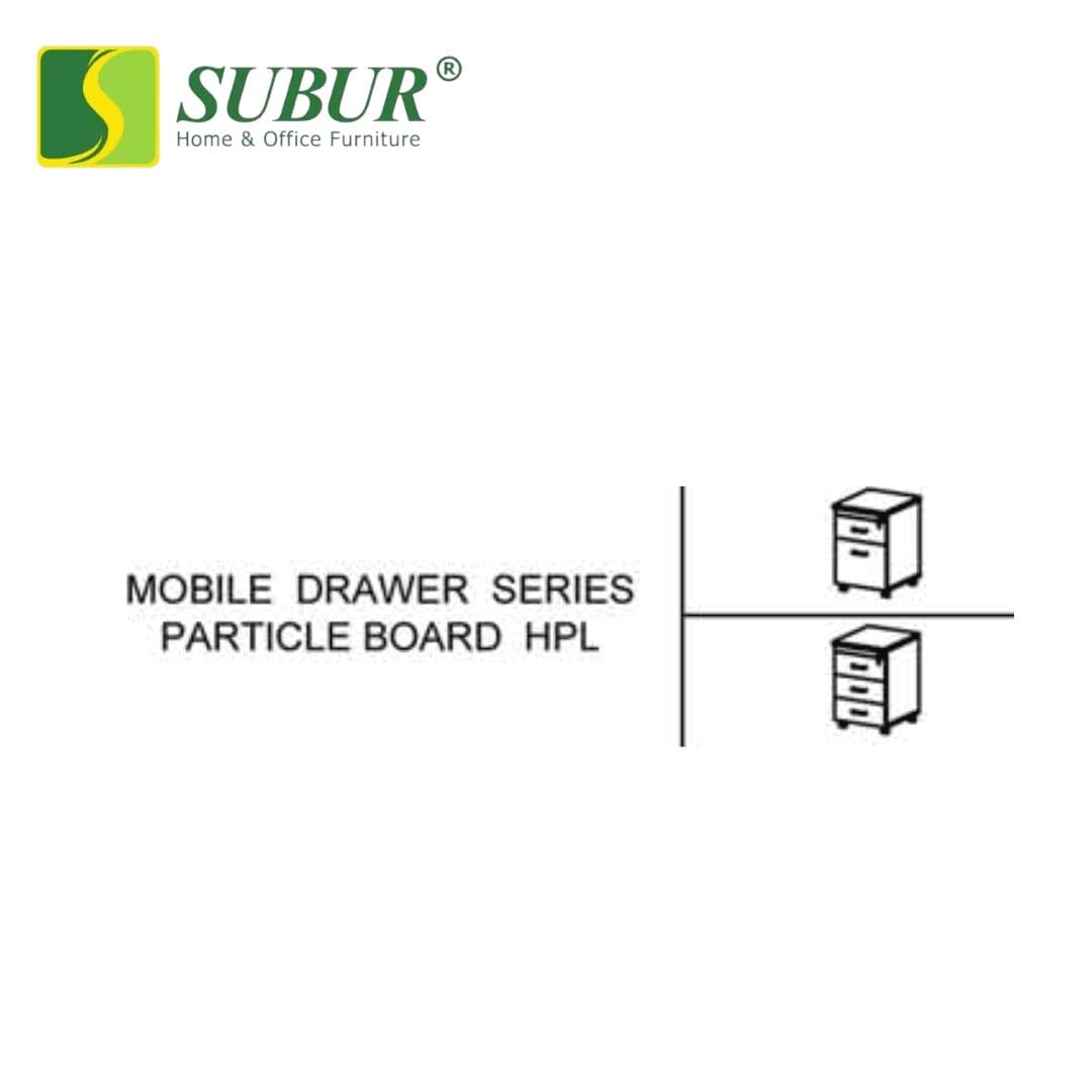 Mobile Drawer Series Particle Board HPL