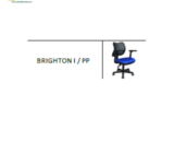 Kursi Kantor Polaris type Brigthon I / PP