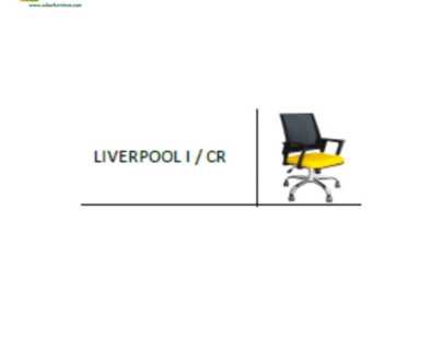 Kursi Kantor Polaris type Liverpool I / CR 