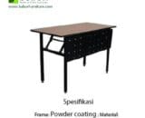 IBM - Folding Table Classic Series + Steel Modesty