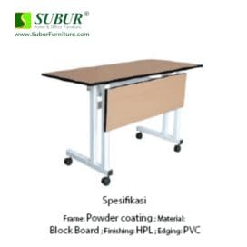 IBM - Folding Table Modern Series-II + Board Modesty