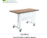 IBM - Folding Table Modern Series-II + Steel Modesty