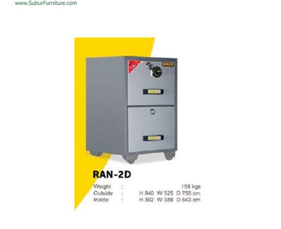 Filling Cabinet Kantor Donati type RAN 2 D
