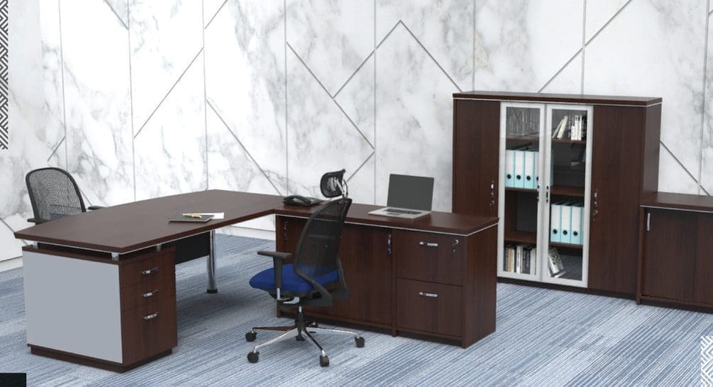 Meja Direktur, Meja Kantor, Filing Cabinet, Lemari Arsip , Laci , Kursi Kantor
