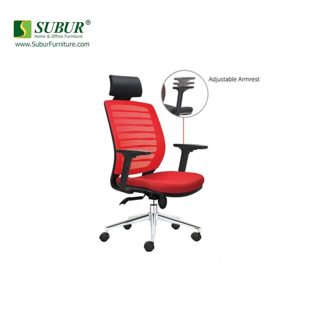 Kursi Kantor Donati tipe Valen 1 C (Black)