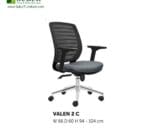 Kursi Kantor Donati tipe Valen 2 C (Black)