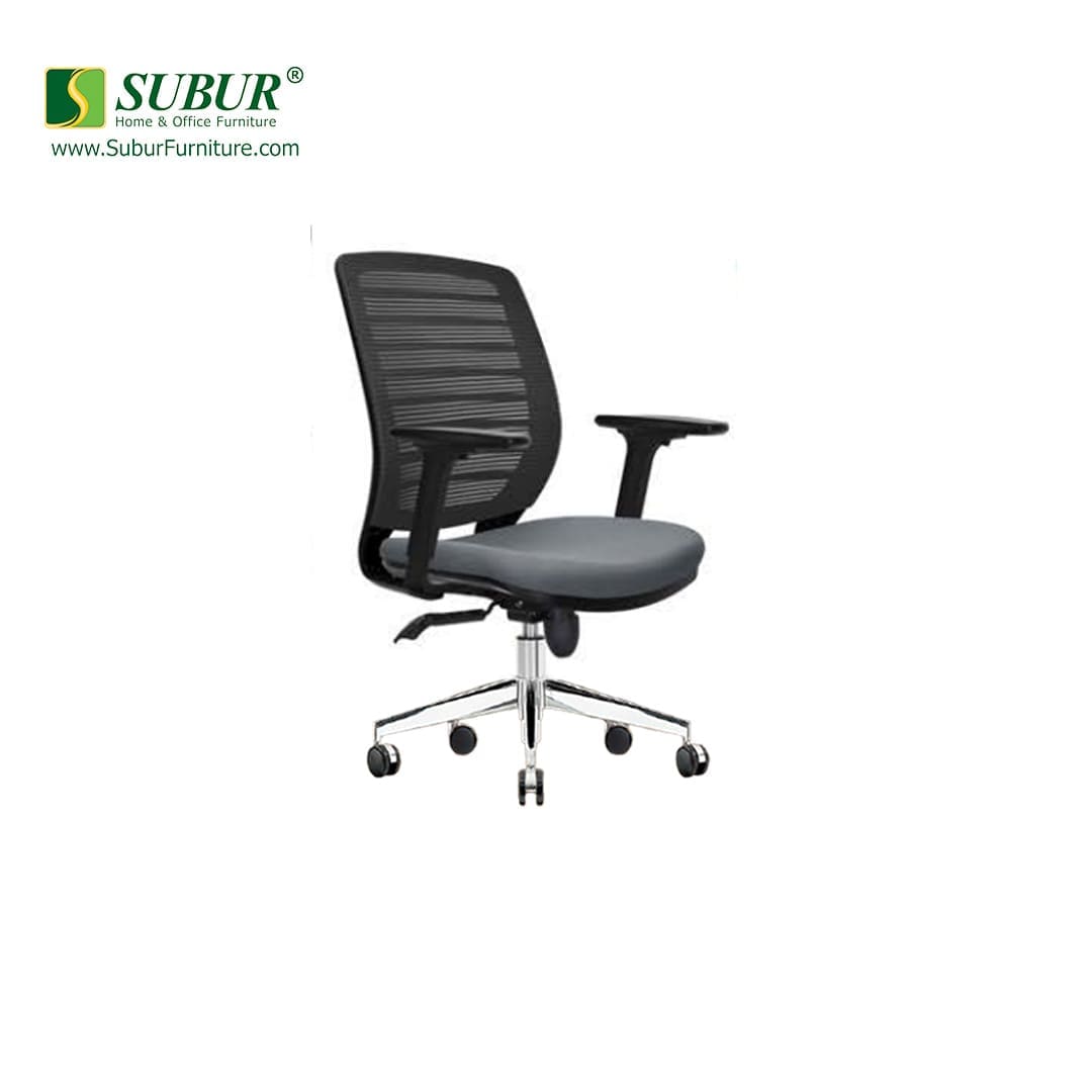 Kursi Kantor Donati tipe Valen 2 AL (Black)