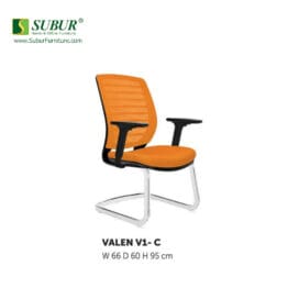 Kursi Hadap Donati tipe Valen V1 C (Black)