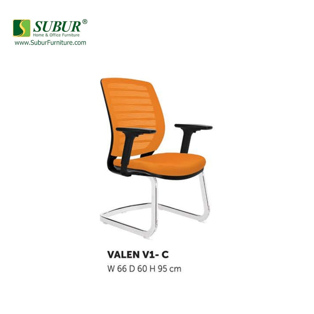 Kursi Hadap Donati tipe Valen V1 C (Black)