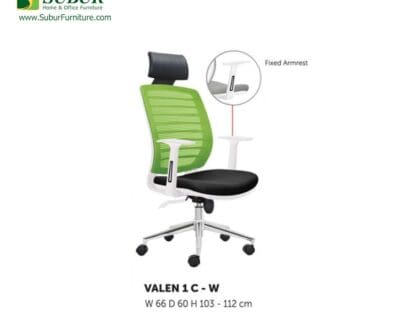 Kursi Kantor Donati tipe Valen 1 C (White)