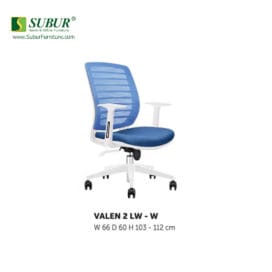 Kursi Kantor Donati tipe Valen 2 LW W (White)