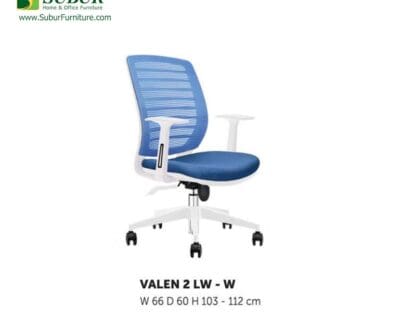 Kursi Kantor Donati tipe Valen 2 LW W (White)