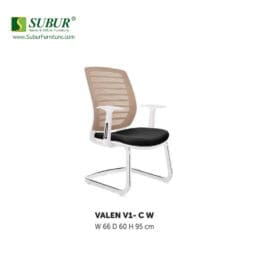 Kursi Hadap Donati tipe Valen V1 C W (White)