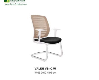 Kursi Hadap Donati tipe Valen V1 C W (White)