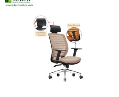 Kursi Kantor Donati tipe Valen B 1 AL. Kursi Jaring